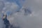 Clouds Shroud the Teton Range in Autumn