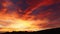 Clouds in the sky at dawn, dramatic sky, time-lapse, daybreak landscape