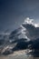 clouds and sky in the evening texture