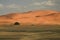 Clouds, Sky, and Soft Pastel Sand Dunes, Edge of Sahara Desert