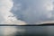 Clouds - Solina Lake in the Bieszczady Mountains in Poland - view from Solina Village