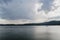 Clouds - Solina Lake in the Bieszczady Mountains in Poland - view from Solina Village