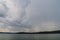 Clouds - Solina Lake in the Bieszczady Mountains in Poland - view from Solina Village