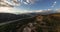 Clouds Time lapse on natural valley