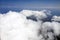 Clouds viewed from airplane