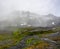 Clouds Waft Around Mount Rainier