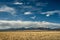 Clouds Waft Through Blue Skies Over Great Sand Dunes