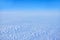 Cloudscape - continuous cirrocumulus clouds, top view