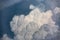 Cloudscape with cumulonimbus clouds