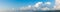 Cloudscape horizontal banner