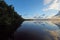 Cloudscape and reflections on Coot Bay in the Everglades.