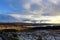 Cloudscape and Snowy Mountains of the Scottish Highlands