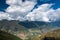 The cloudscape and valley in Deqin county Yunnan province