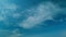 Cloudscape With Various Cloud Types On Background Of Blue Sky. Semi-Transparent Layers On Different Height.