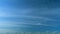 Cloudscape With Various Cloud Types On Background Of Blue Sky. Semi-Transparent Layers On Different Height. Timelapse.