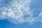 Cloudscape - White CirroCumulus clouds