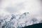 Cloudy Alps Mountains in Austria