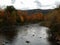 Cloudy autumn day on a Vermont river