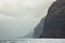 Cloudy cliffs of Los Gigantes in Tenerife