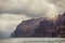 Cloudy cliffs of Los Gigantes in Tenerife, Canary Islands, Spain