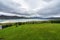 Cloudy coastal landscape of Kyle of Tongue in the north west Highlands, Scotland