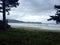 Cloudy day on Cox Bay, Tofino, British Columbia, Canada