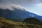 A cloudy day in great mountain at autumn