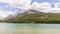 Cloudy day at Johnson Lake surface - Banff Alberta