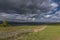 Cloudy day near Milada lake in Usti nad Labem