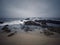 A cloudy day at Praia do Castelejo on the Costa Vincentina in the western Algarve.