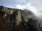 Cloudy Ghosts Vally. Demerdzhi Mountain Rocks.