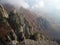 Cloudy Ghosts Vally. Demerdzhi Mountain Rocks.