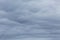 Cloudy gloomy blue sky. Background. Space for text