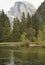 Cloudy Halfdome and Merced River