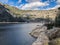 Cloudy Hetch Hetchy lake Reservoir