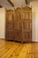 Cloudy home - wooden openwork screen