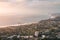 Cloudy La Jolla Cove Landscape at Sunset - Horizontal