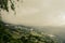 Cloudy landscape of the Alpujarras Grenadines. spain