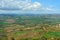 Cloudy landscapes in the Molise countryside in southern Italy