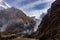 Cloudy Machapuchare Base Camp in Nepal