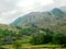 The cloudy morning in the fells and dales of the Lake District