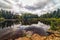 Cloudy morning near the Current river cascades, , Thunder Bay, ON, Canada