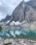 Cloudy Mountain view and Lake view of Rockwall Trail