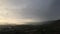 Cloudy and rainy sunset in Waimea Canyon in Winter on Kauai Island, Hawaii.