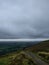 Cloudy skies over the Dales