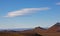 Cloudy sky over Krafla geothermal area, Iceland