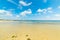 Cloudy sky over Vinoy park beach