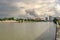 Cloudy sky at Pasig river, Manila