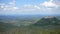 Cloudy sky view at the top of mountain at Toowoomba picnic point lookout on the crest of the Great Dividing Range.