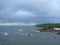 A Cloudy Storm over an Ocean at Dona Paula, Panaji, Goa...